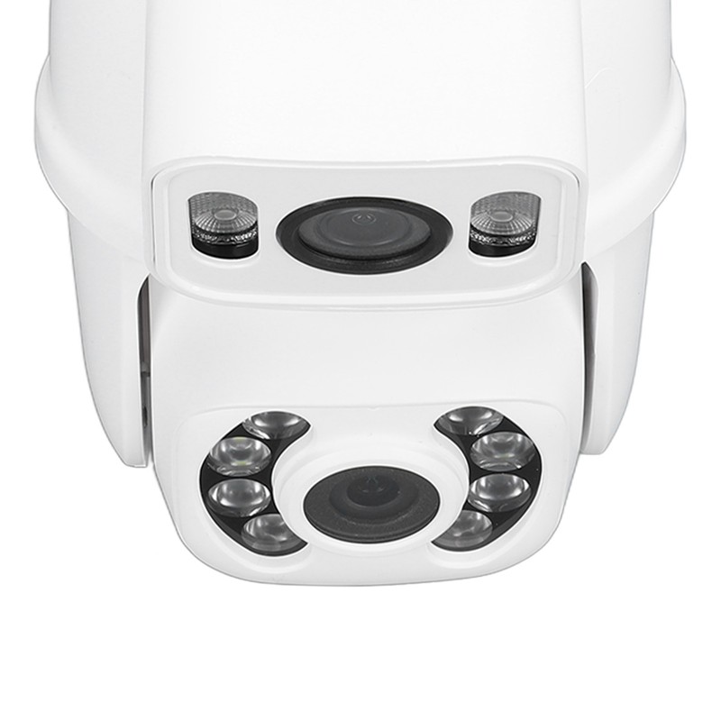 Dual Lens Security Camera Two Night Vision 3MP IP66 2304x2592