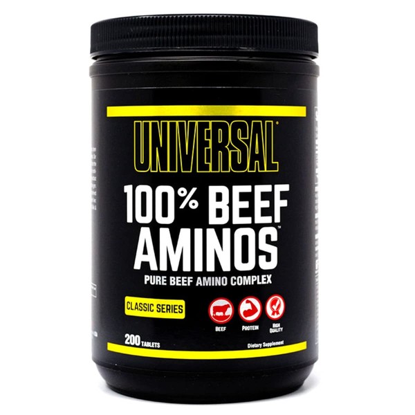 Universal 100% Beef Aminos Tablets | Pure Beef Amino Complex