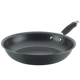 Anolon Advanced Home Hard-Anodized Nonstick Open Stock Cookware (12.75" Open Skillet, Onyx)