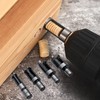 Bestgle Tenon Drill Bit Set 8 Pieces Wood Plug Cutter
