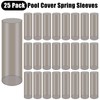25Pcs Pool Cover Spring Sleeves, Suboyica Spring Covers for Pool