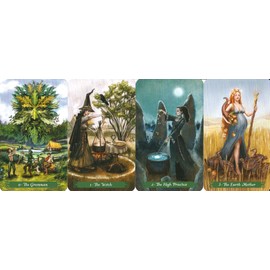 Green Witch Tarot [Comes in a special box] [Tarot Divination Instructions Included]