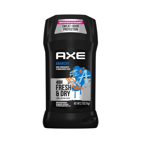 Axe Fresh Deodorant Stick, Anarchy, 3 Oz Each (1 Pack)