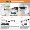1/2" x 18" Air Belt Sander - Mini All Angle