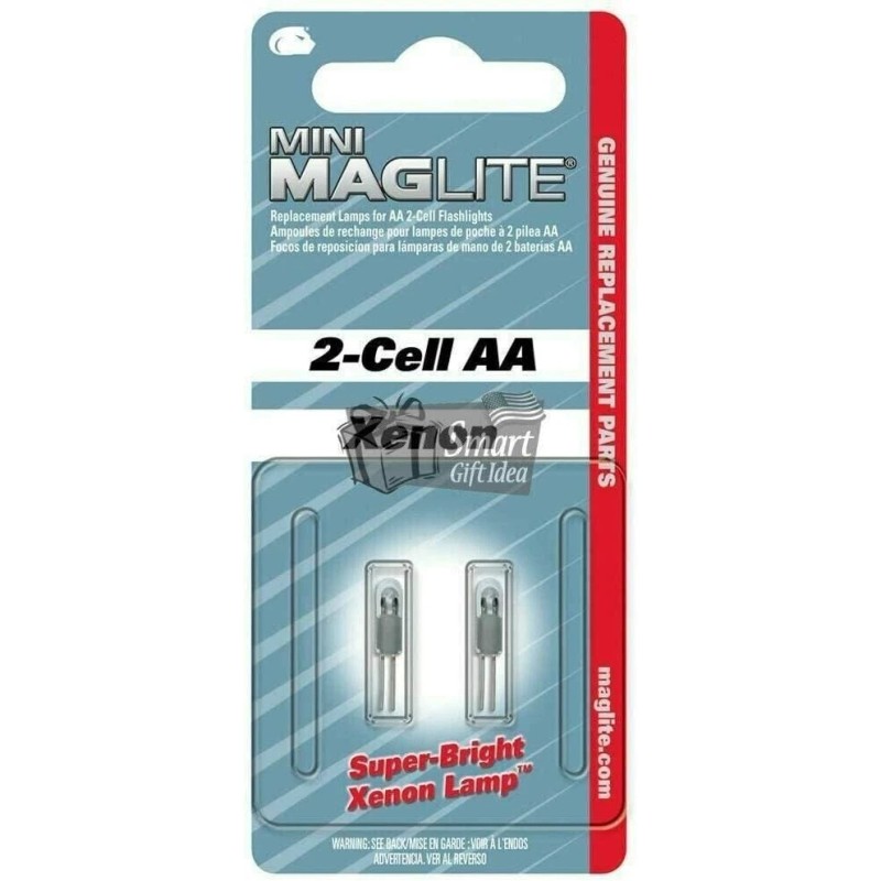 Mag-Lite Maglite Replacement Lamps for 2-Cell AA Mini Flashlight, 2
