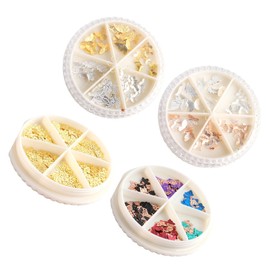 Minkissy Alloy Butterfly Manicure Stickers Finished Nail Art Decor for Women Easy Application for Nails and Crafts for