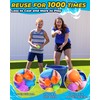 Reusable Water Balloons Quick Fill Soft Silicone Self Sealing Water
