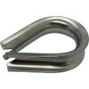 Wire Rope Thimble Stainless Steel V2A 304 20 mm Rust-Proof