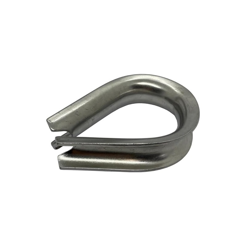 Wire Rope Thimble Stainless Steel V2A 304 20 mm Rust-Proof