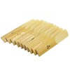 LADE 10Pcs Bamboo Reeds Strength 2.5 for Alto bB Sax