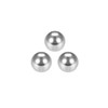 sourcing map G25 20 mm Precision Chrome-Plated Steel Bearing Balls