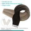 Fshine Tape in Hair Extensions 18 Inch Tape In Extensions