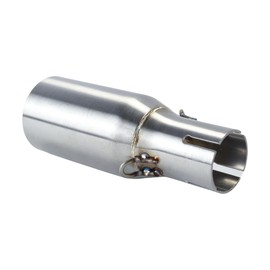 Ausi Motorcycle Exhaust Centre Connection Pipe Adapter Connector 125 300 250 LT X10 32mm Inner Diameter to 51mm Rear Section