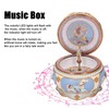 Rotation Horse Music Box LED Lights Luminous Carousel Music Box