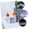 FELTECHELECTR 20pcs Squeeze Bottles Empty Glue Applicator Bottles with Lids