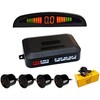 Sensores de estacionar para coche, kit de 4 sensores de