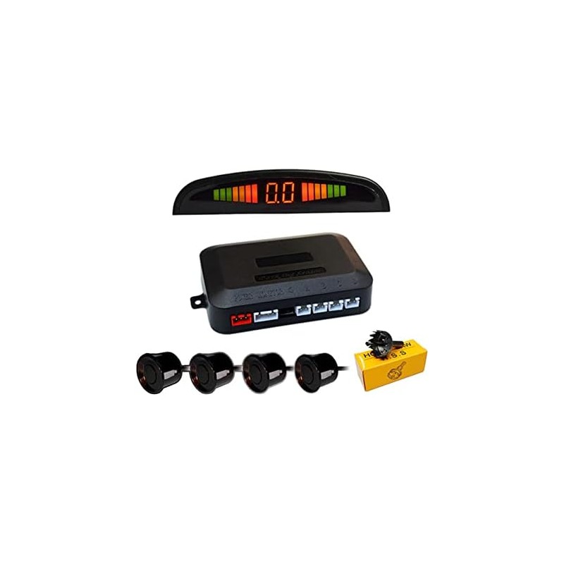 Sensores de estacionar para coche, kit de 4 sensores de