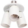 Superdream E26 E27 Lamp Bulb Socket, 3 in 1 Standard