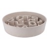 District 70 Bamboo Dog Slow Feeder, 21 cm, Merengue