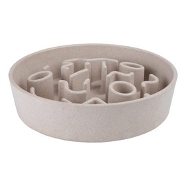 District 70 Bamboo Dog Slow Feeder, 21 cm, Merengue