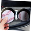 ULTECHNOVO 2pcs Cute Car Cup Coasters with Baseball Pattern Rubber