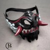 Ghost Japanese Samurai Warrior Devil Ghost Mask Cosplay Masquerade Mask