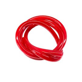 KVAEY Colorful Fuel Line Hose Tube, Flexible Anticorrosion Silicone Gas Line Petrol Hose Line, Soft High Performance Vacuum Tubing Hose Replacement for Motorcycle Dirt Pit Bike ATV (Red)