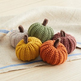 Set of 5 Autumn Collection, Accent Home Decor, for Tablescape, Gift for Friend, Farmhouse Decor, New Home Gift, Home Decor, Fall Decor - Option: Autumn w/ Hangers