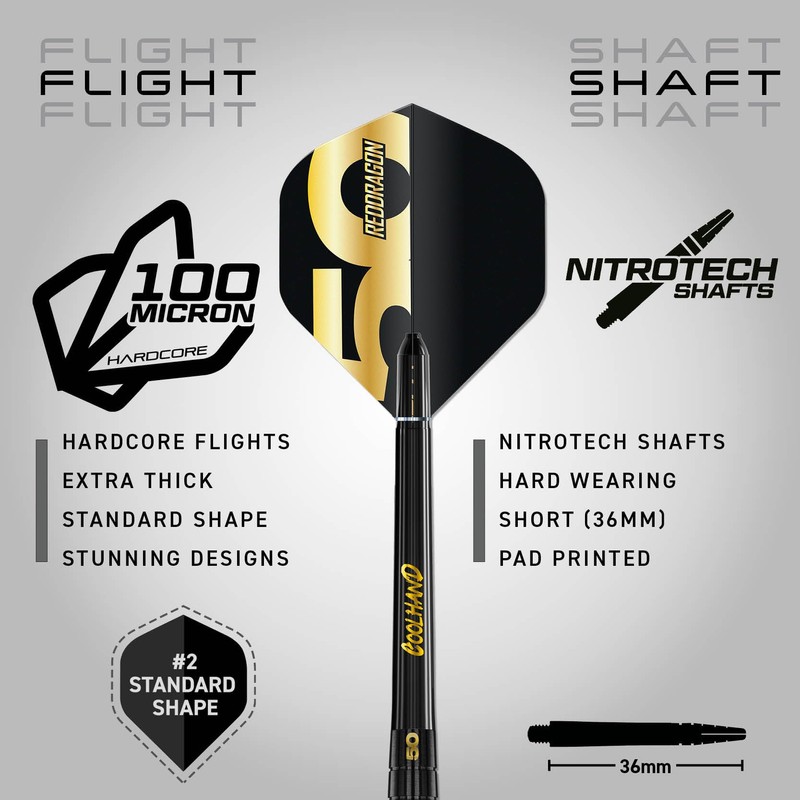 RED DRAGON DARTS - 50 Year Anniversary Player Edition -