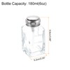 HARFINGTON 3pcs Solvent Alcohol Dispensers 180ml(6.1oz) Push Down Liquid Dispenser