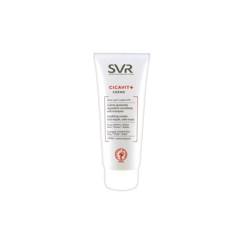 SVR Cicavit Crema Facial Reparadora Libre de Parabenos 100ml Piel