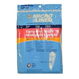 DVC Euro-Pro Shark Widepath Micro Allergen Vacuum Cleaner Bags Made in USA [ 15 Bags ]