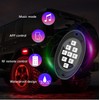 10 Pods RGB LED Rock Lights, Waterproof Multicolor Neon Underglow