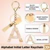 [PATIKIL] Alphabet Initial Letter Key Chain Resin Cute Key Chain