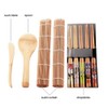 9PCS/Set Sushi Making Kit,Bamboo Sushi Mat,DIY Bamboo Sushi Maker Set