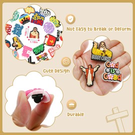30 PCS Cute Pins Bulk,Funny Backpack Pin Lapel Badge Pins Set Different Jesus Brooch Pins for Backpacks,Jackets,Hats,Bags