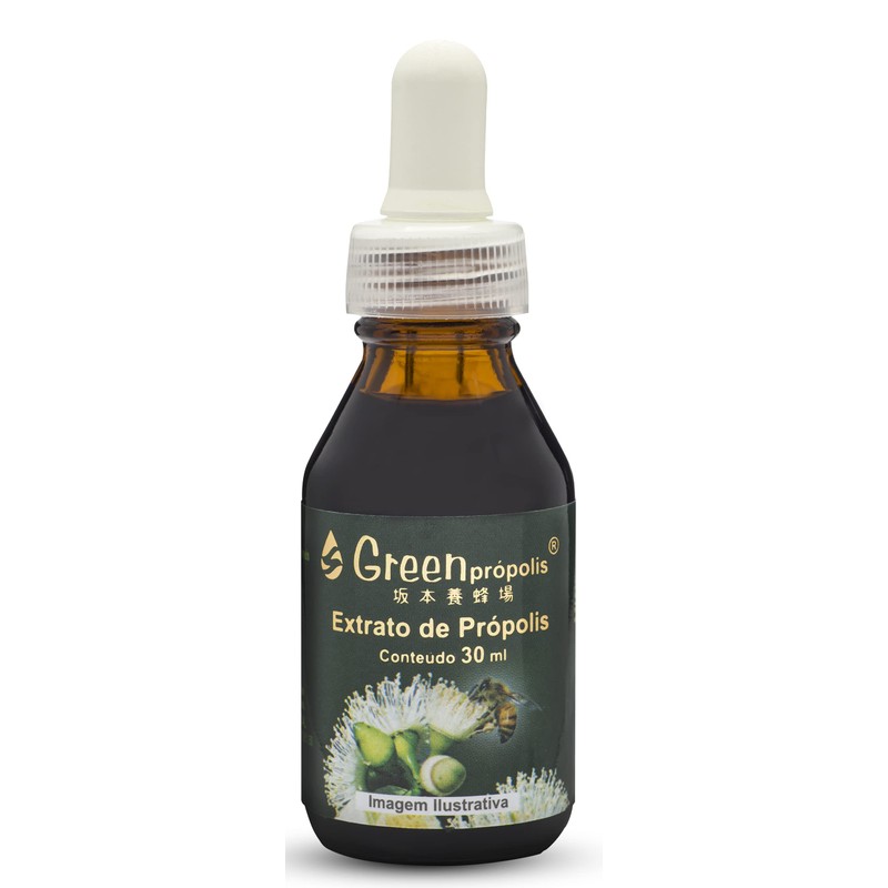 Sakamoto Apiary Green Propolis, 1.0 fl oz (30 ml)