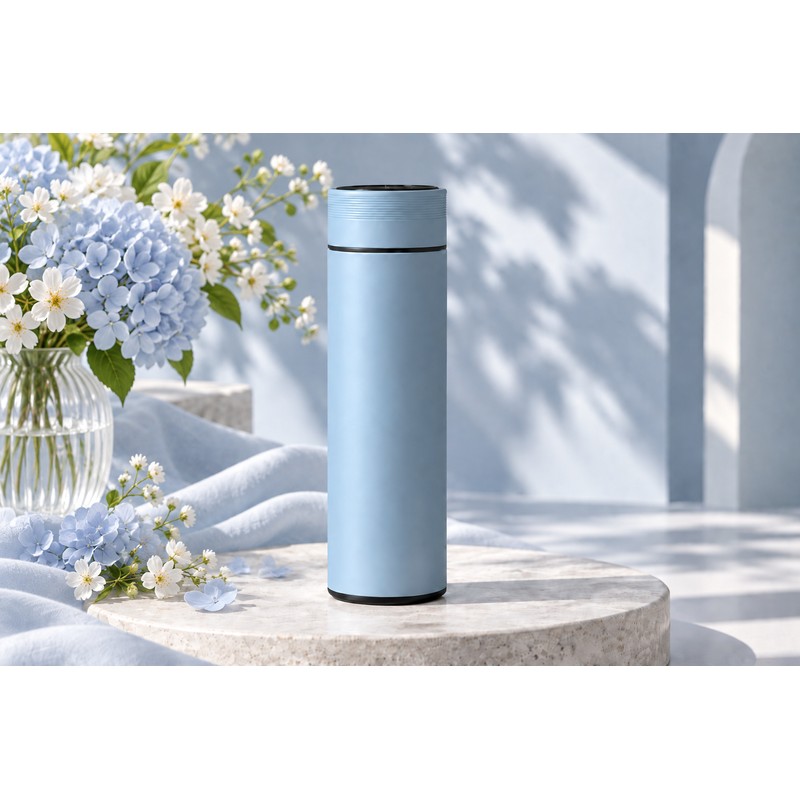 500ml Temperature Display Thermos Cup for Drinks – Stainless Steel