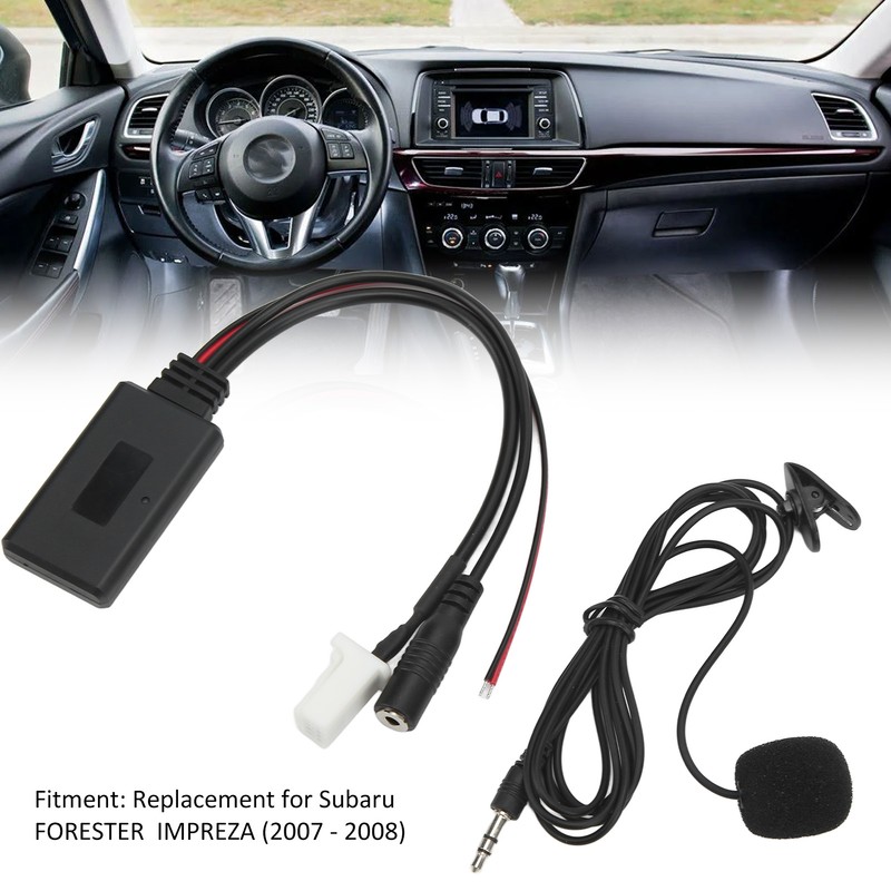 Car Bluetooth 5.0 Wireless Module Handsfree Microphone Replacement for Subaru