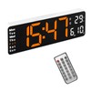 Lancoon LED Electronic Wall Clock, 13 Inch Large Screen with