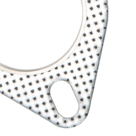 Exhaust Seal, Metal 2 Holes Universal Replacement, Exhaust Seal Reinforced Pipe Seal for 2.25 Inch/57 mm Flange Common Turbo Vehicle