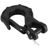 Runfarr 3/8 Inch Winch Hook, Forged Steel Winch Hook for