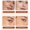 Base De Maquillaje Conceal Skin + Pincel Natural 3 Colores