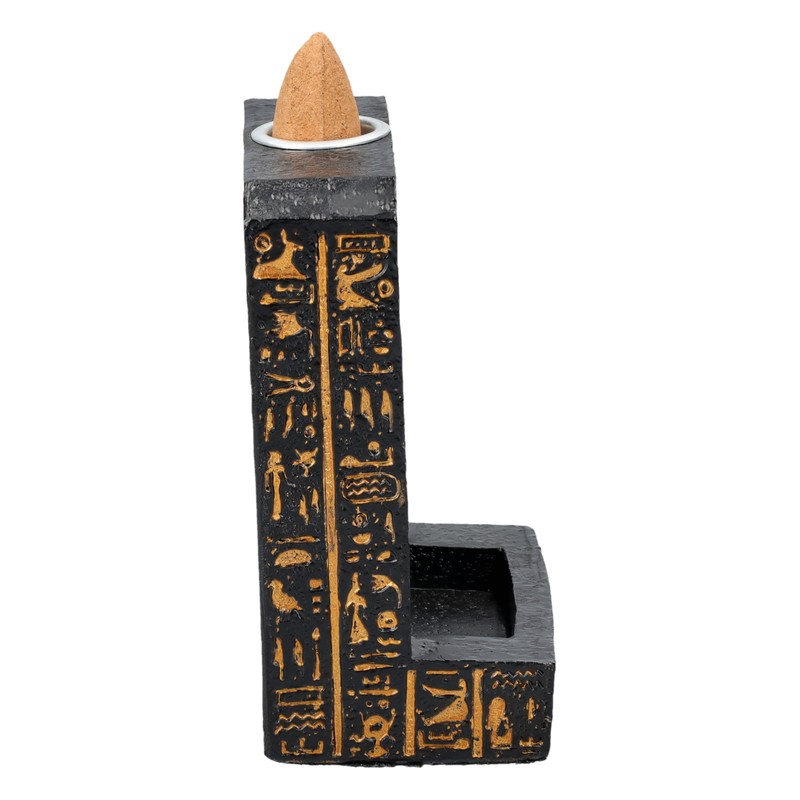 Anubis Egyptian Backflow Incense Holder - 10 cm Height, Hand