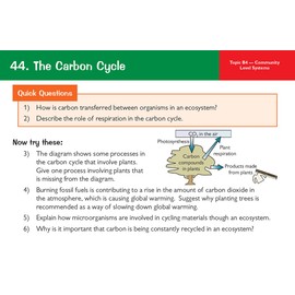 GCSE Biology OCR Gateway Revision Question Cards: for the 2025 and 2026 exams (CGP OCR Gateway GCSE Biology)