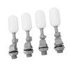 4PCS Float Ball Valve DN15 1/2 Inch ABS PE Water