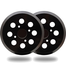 2 Pack 5" Universal Hook and Loop Orbital Sander Pad for Ryobi RS290, RS240, RS280, Milwaukee 6021-21, 6034-21, Craftsman 315112170, 315116940 ROS Orbital Sander