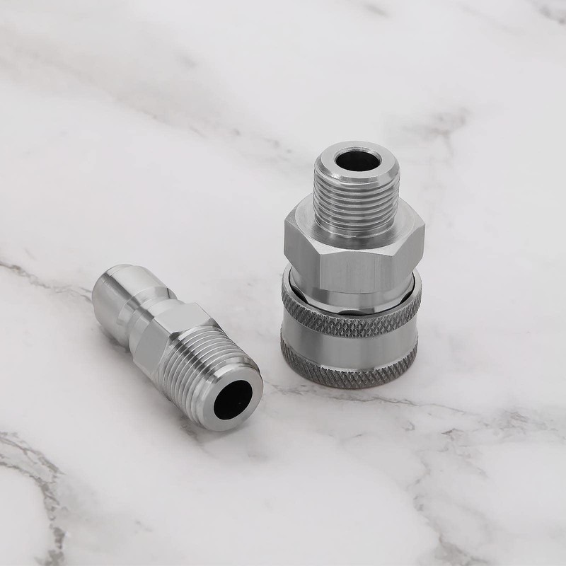 OTOTEC 1 Pair Pressure Washer Adapter 3/8 Inch BSP Male