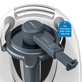 OTOmitra Steam Diverter for Thermomix TM5 TM6 TM31 TM21, Steam Deflector for Kitchens Wall Cabinets Protection, Steam Diversion Accessories, Steam Diverter Attachment Kitchen Helper, BPA Free (Grey)