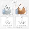 ArtsEye Women's Genuine Leather Shoulder Bag, 3-Way, Lightweight, Freestanding, For